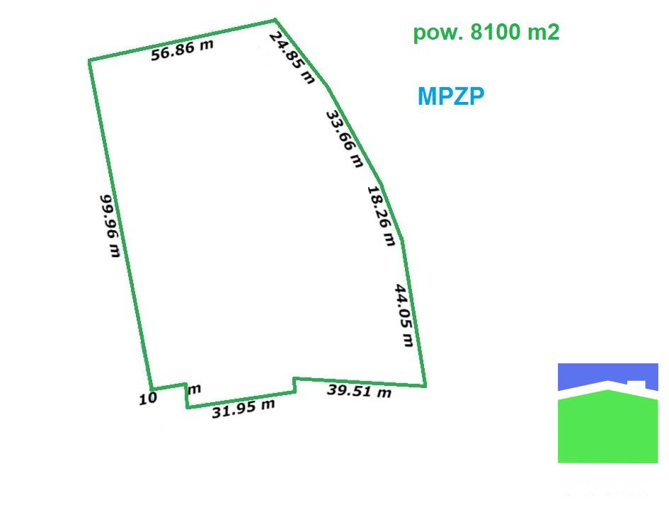 Widzew - działka o pow. 8100 m2 mpzp