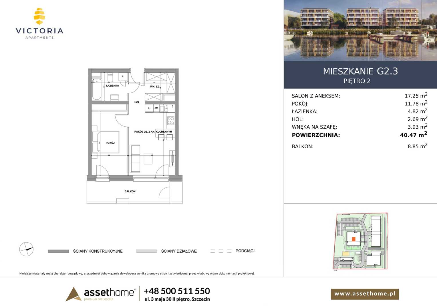Mieszkanie w inwestycji: Victoria Apartments
