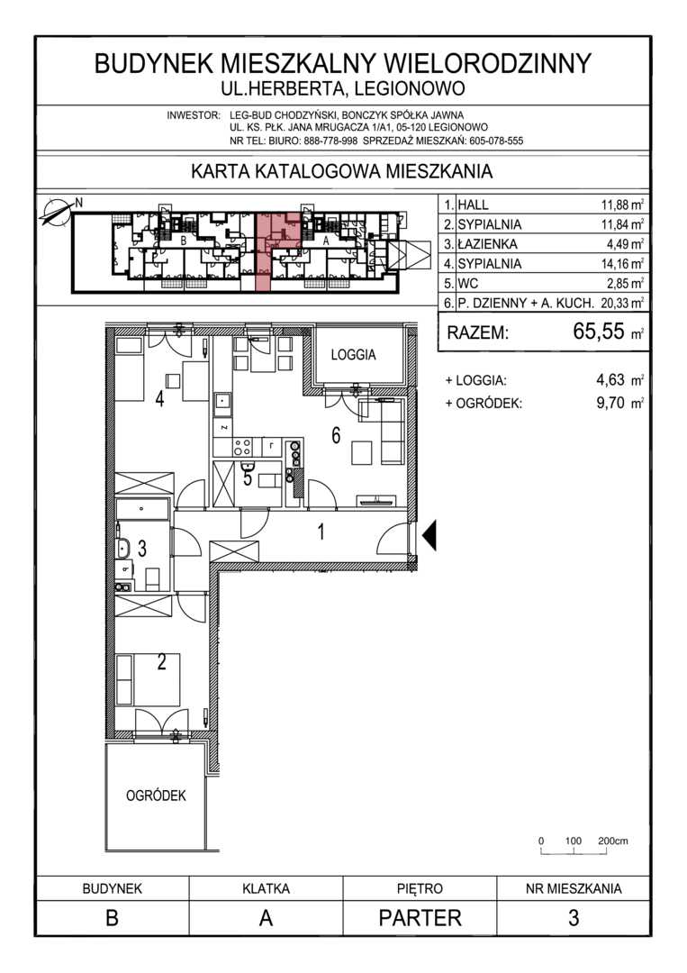 Mieszkanie w inwestycji: Herberta etap II