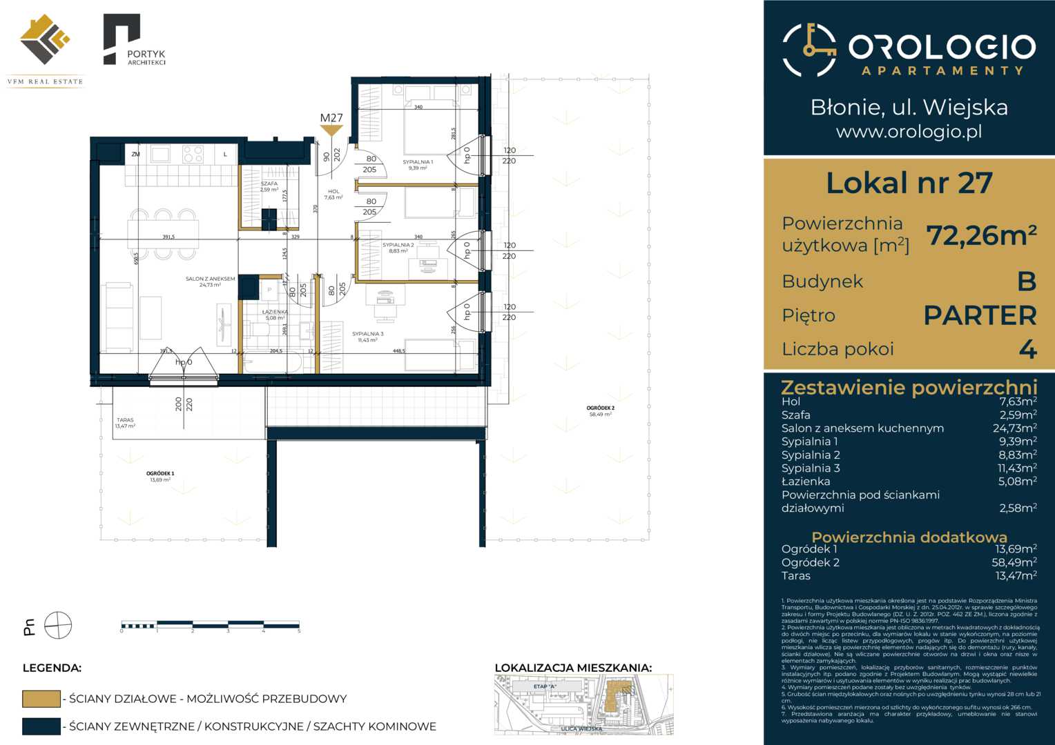 Mieszkanie w inwestycji: Orologio Apartamenty