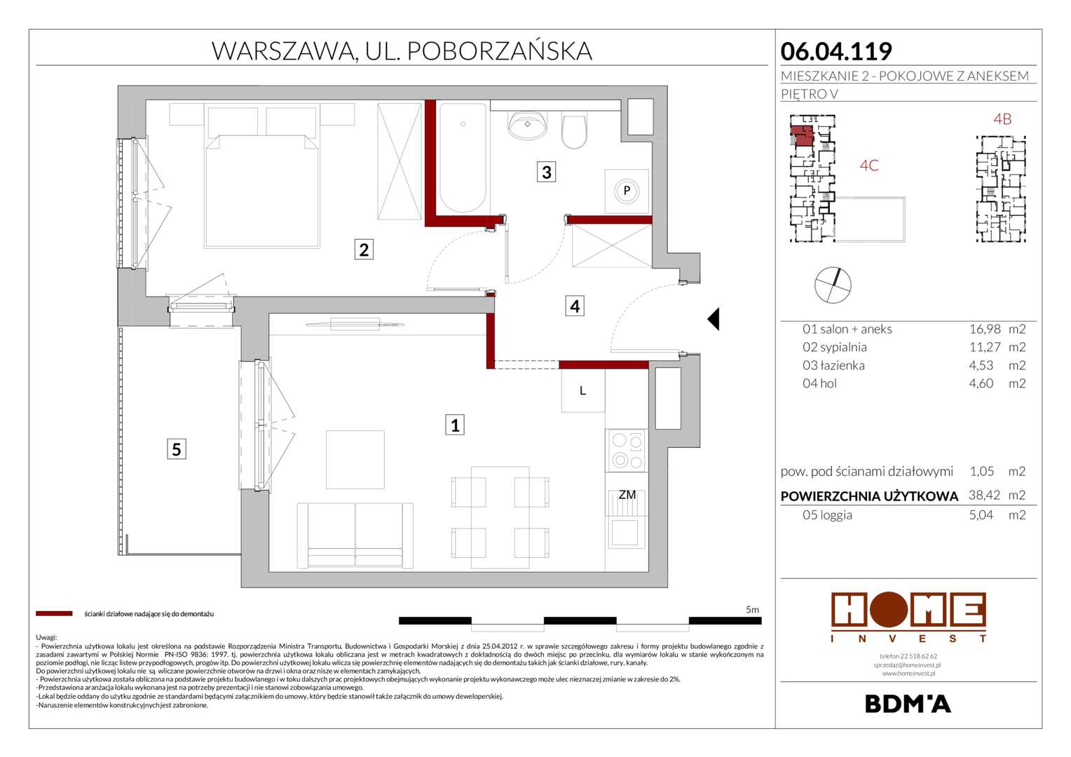 Mieszkanie w inwestycji: Warszawski Świt ( Nowy Etap już w Sprzedaży! )