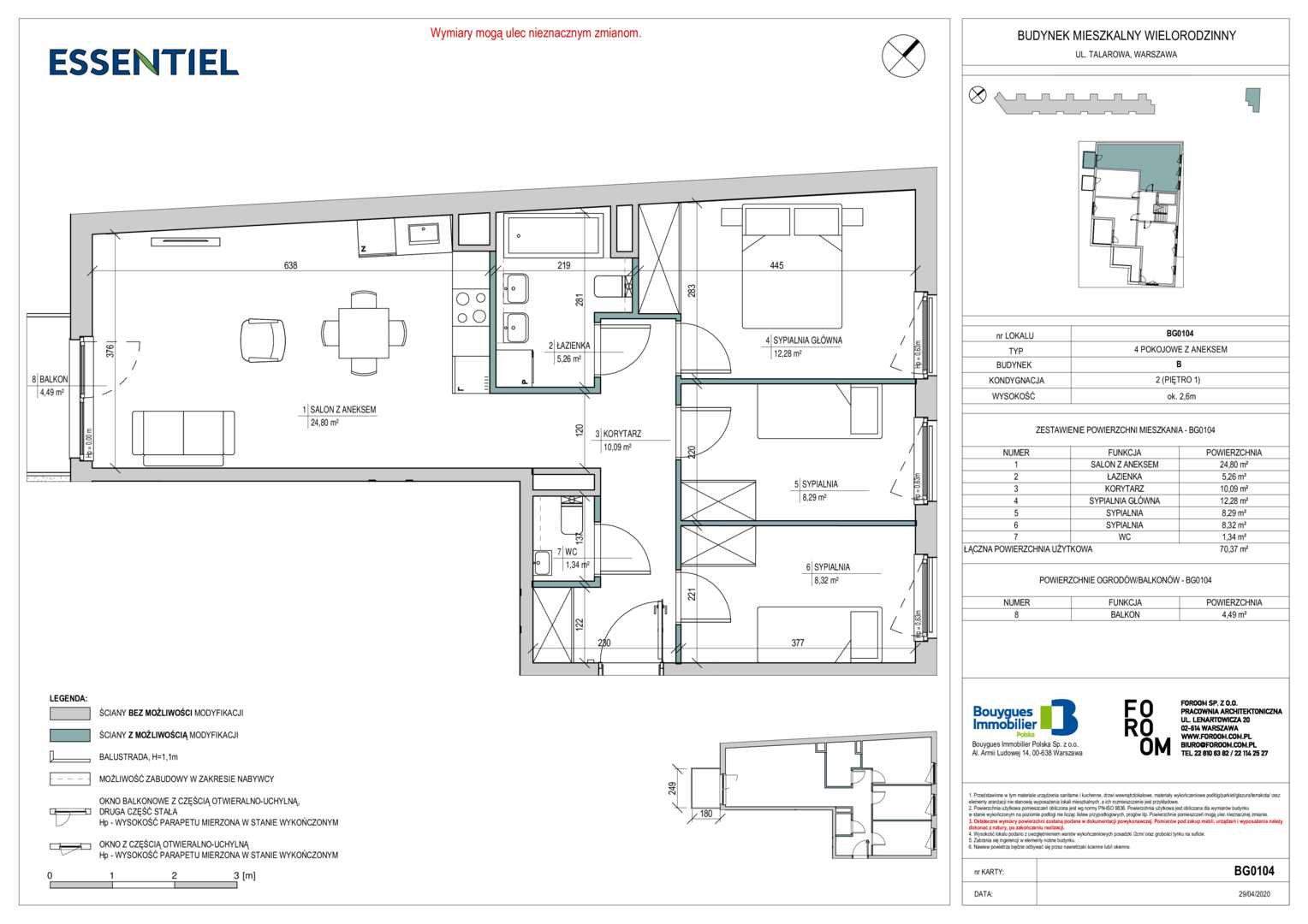 Mieszkanie w inwestycji: Essentiel