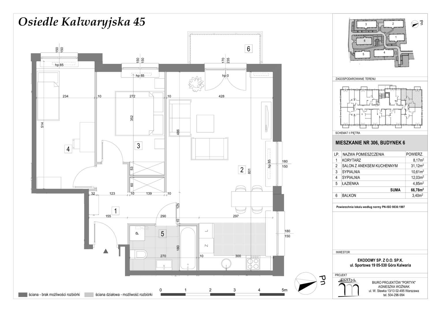 Mieszkanie w inwestycji: Osiedle Kalwaryjska 45