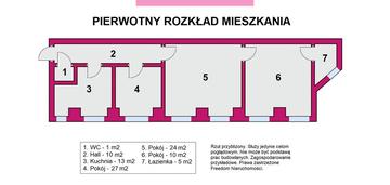 Przestronne mieszkanie w kamienicy w centrum łodzi