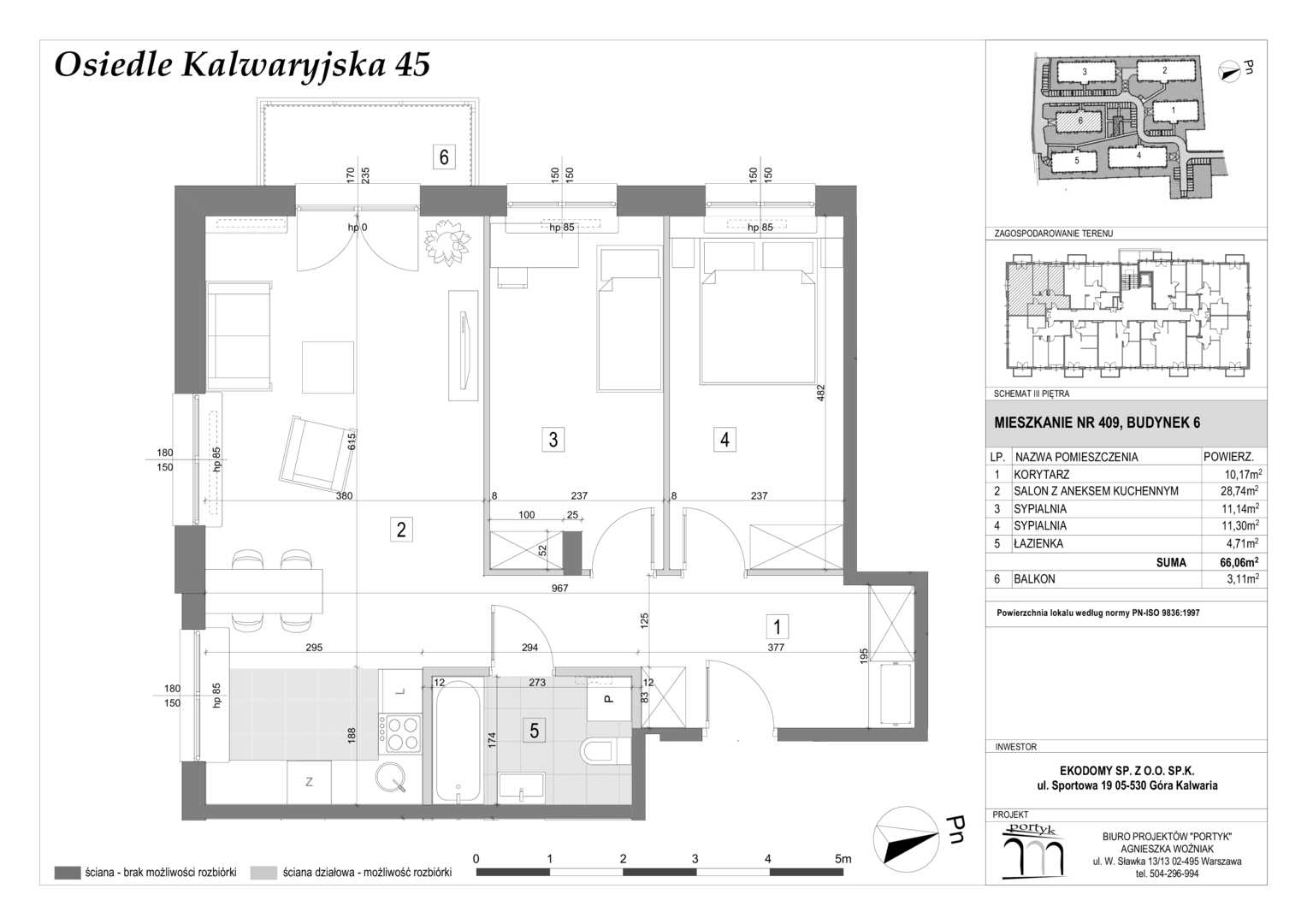 Mieszkanie w inwestycji: Osiedle Kalwaryjska 45