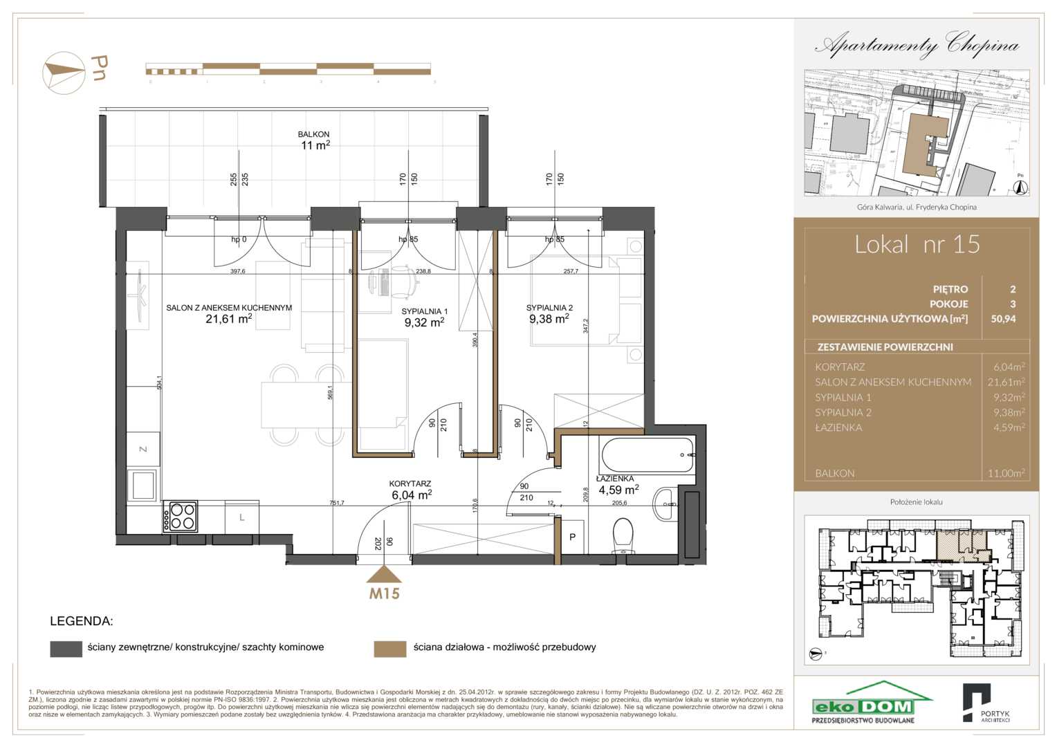 Mieszkanie w inwestycji: Apartamenty Chopina